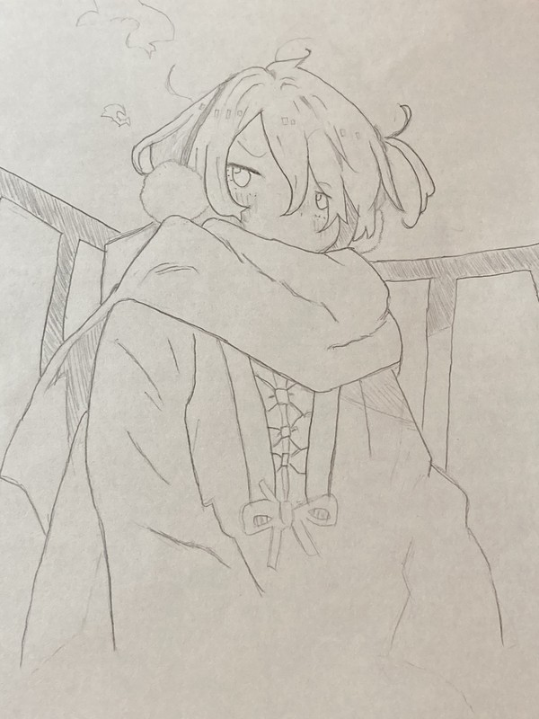 小鞠模写
