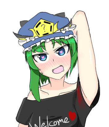 変なTシャツ着せられる映姫様