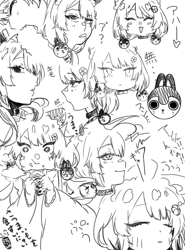 いろんないにゅい＆アンちゃん