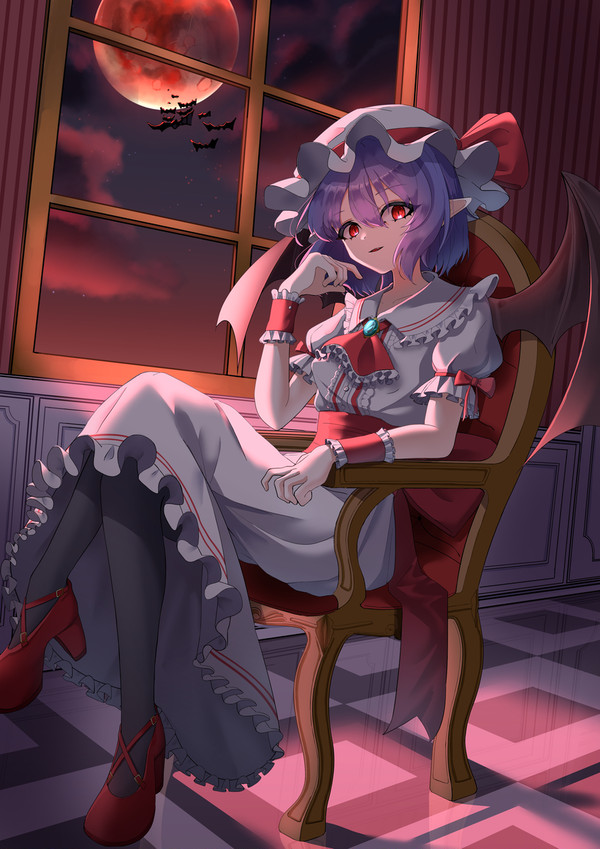 こんなに月も紅いから
