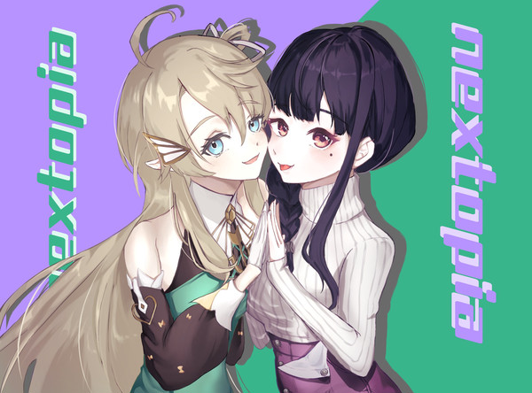 ねくすとぴあ3期生デビュー記念イラストFA