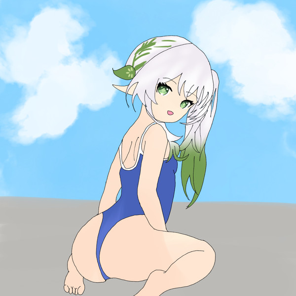 スク水ナヒーダ