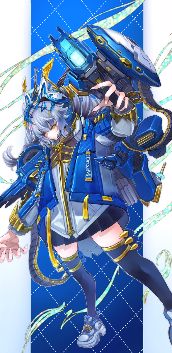 ドリーム・ボルメテウス・ホワイト・ドラゴン　擬人化