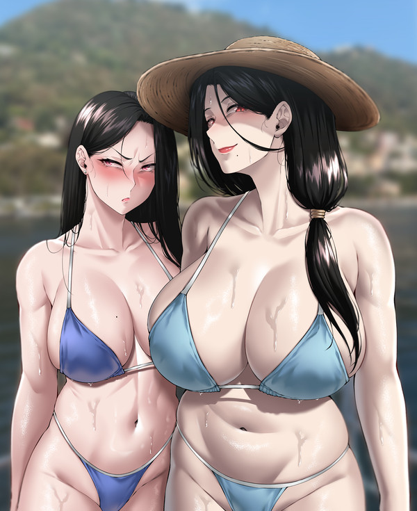Mom & Her Daughter 🥛💦