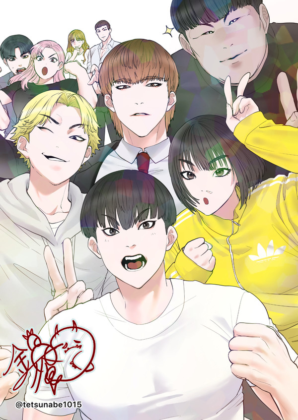 喧嘩独学キャラピックアップラクガキ