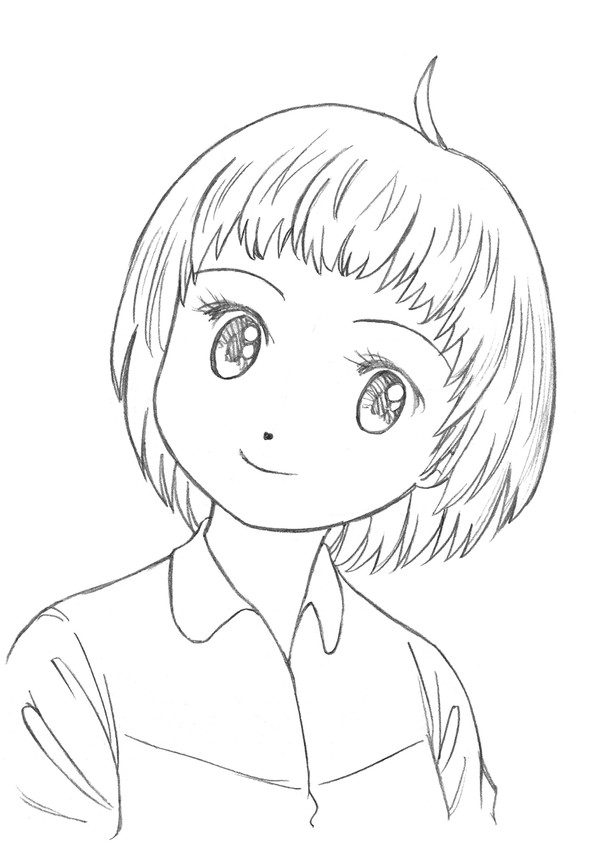 落書き 女の子