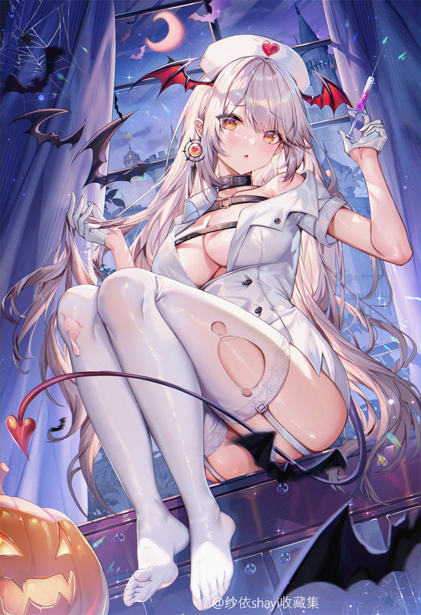 万圣节护士