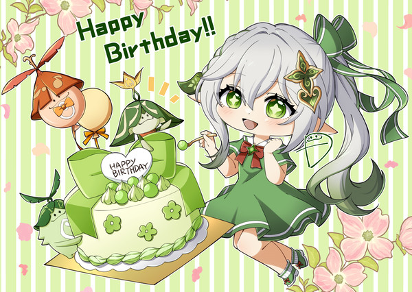 ナヒーダちゃん誕生日おめでとう
