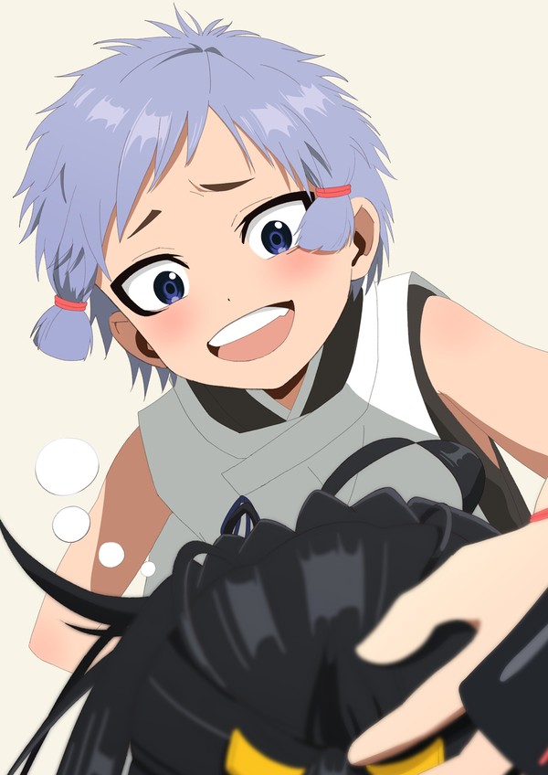 「寝ぐせすごいっスよ若」