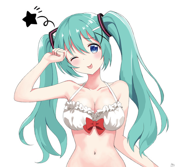 初次画初音~