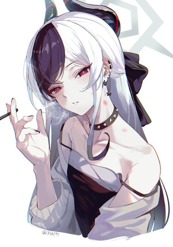 more Kayoko smoking 🚬 - 1/1