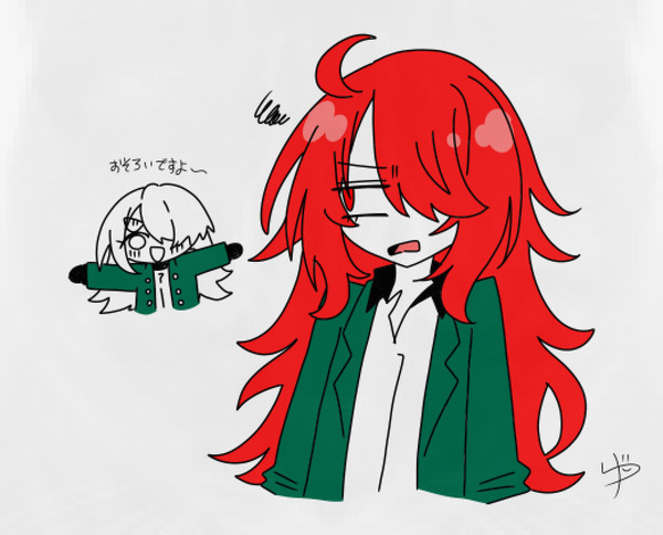 おそろいですよ〜