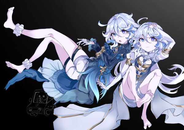 💎🛁フリーナ&フォカロルス🛁💎