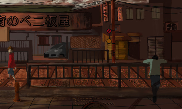 とある廃墟街3