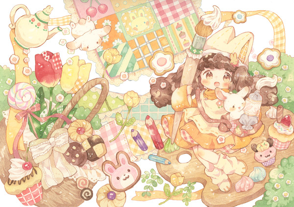 お菓子色パレット - 1/1