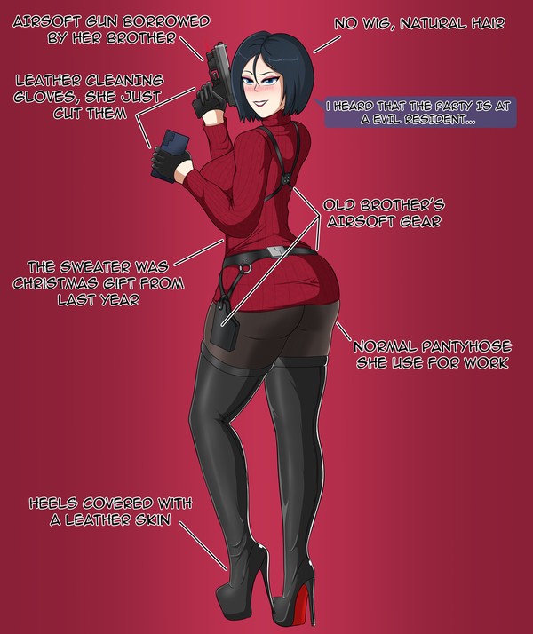 Halloween 2024 - Ada Wong Custom