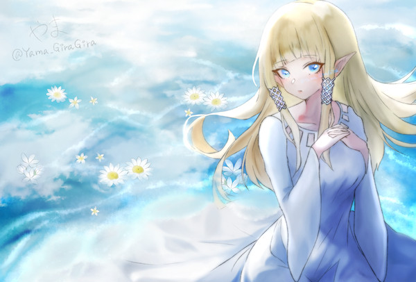 水と花と巫女と