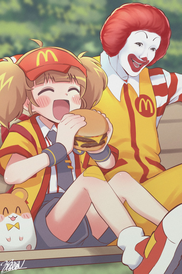 ドナルド親子