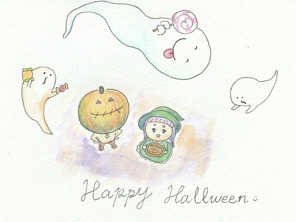僕たちもハロウィン!