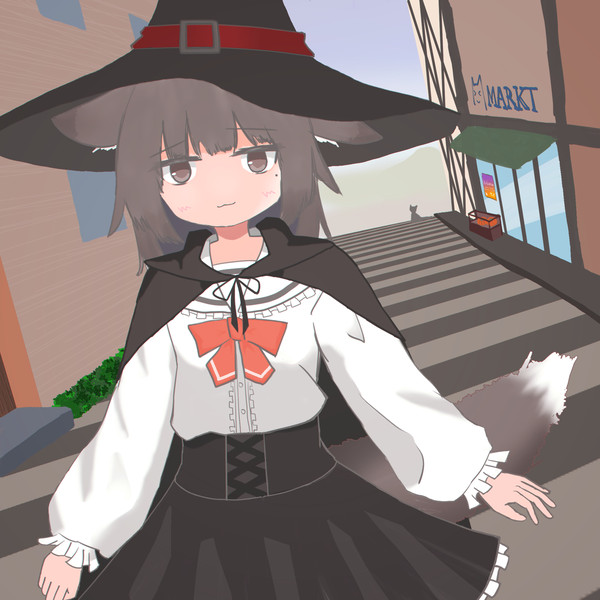 けもみみ魔女さん