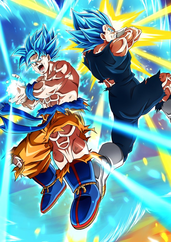 「やるぞ、ベジータ!」「くそったれがあっ!」