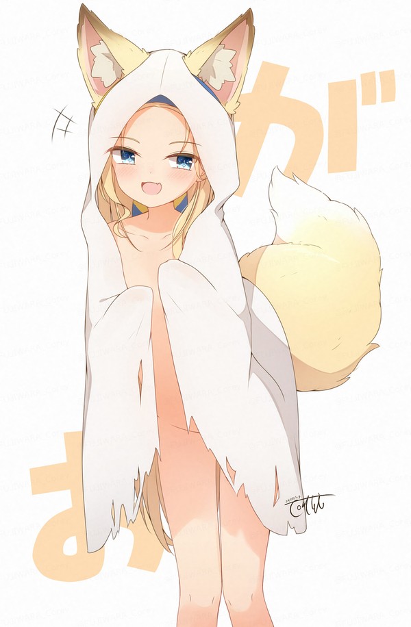 ハロウィンお化け狐