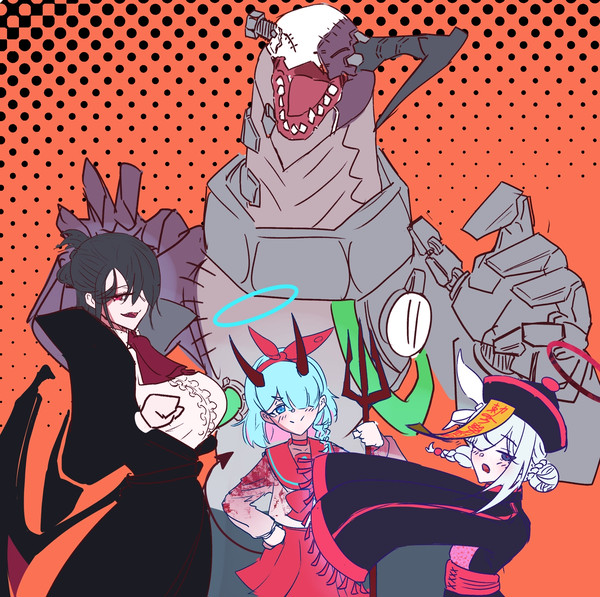 ハロウィンらくがき