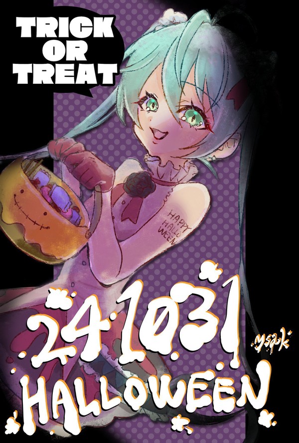 💚 ' trick or treat ' 😈