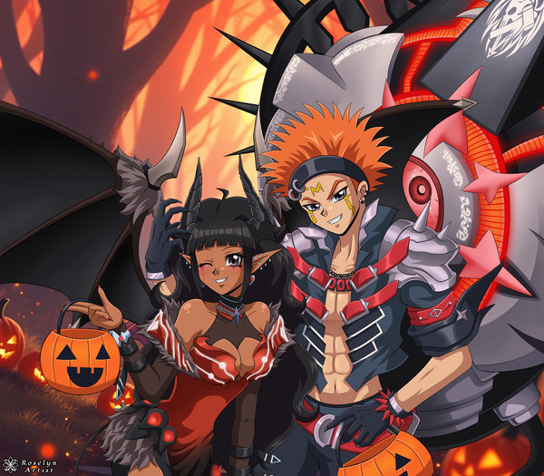 クロウ・ホーガン ハロウィン : デモンスミス OCxC