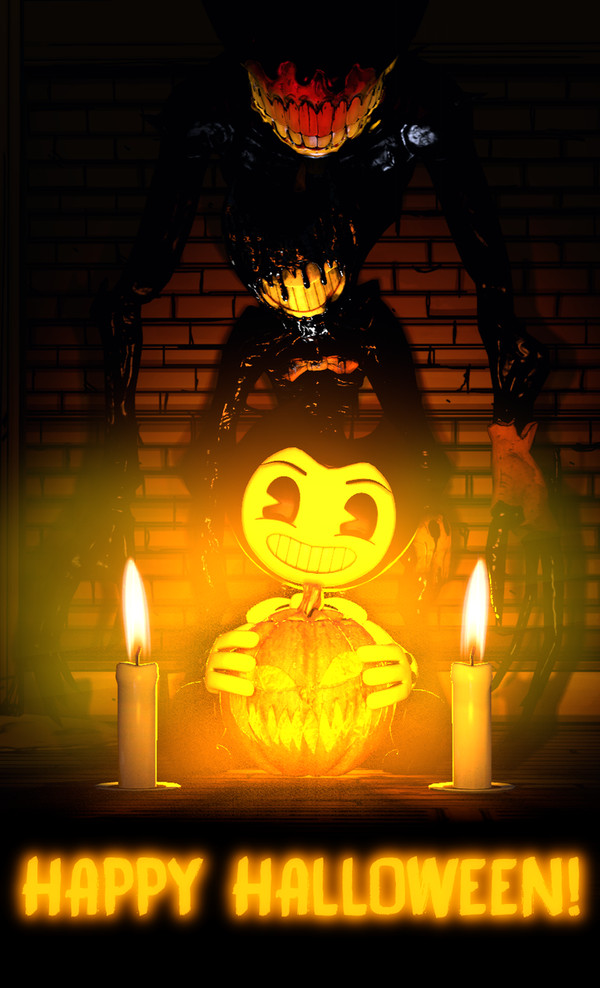 [SFM] Bendy and the Spooky Night