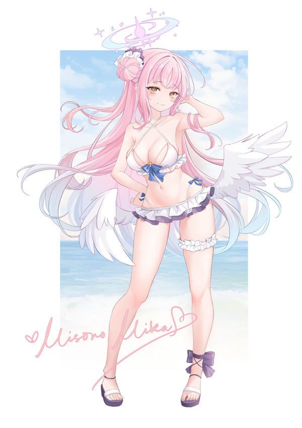 依頼絵｜聖園ミカ