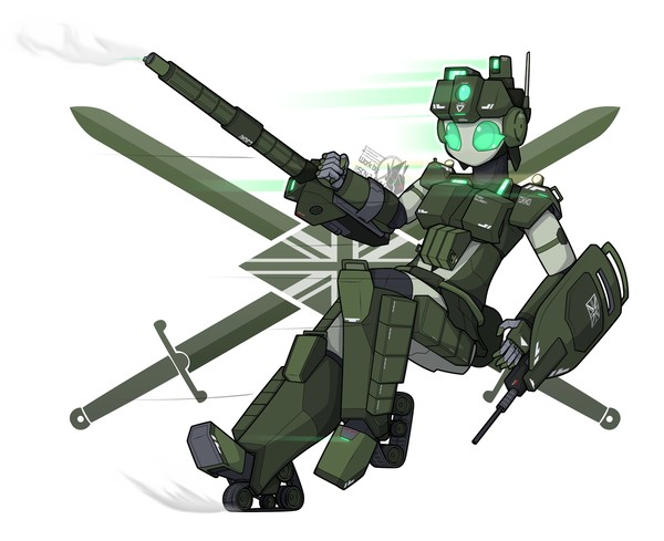 Challenger 2 Tankgirl