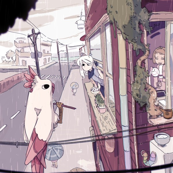it's raining on hermit street