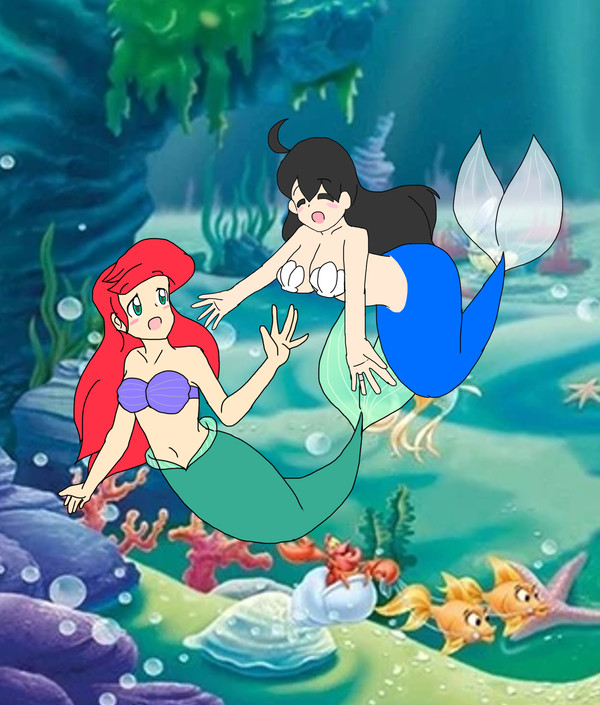 にょたと憧れの人魚姫、アリエル