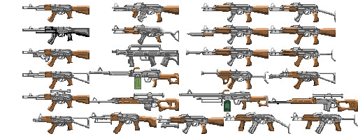 東側諸国銃火器セット【MW】