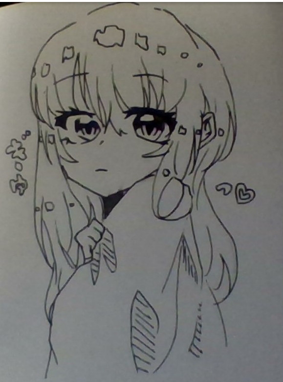 紅葉ちゃん（謎ポーズ）
