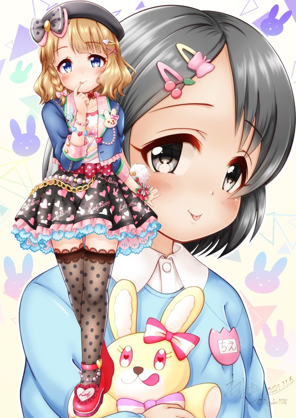 周防桃子ちゃんと佐々木千枝ちゃん