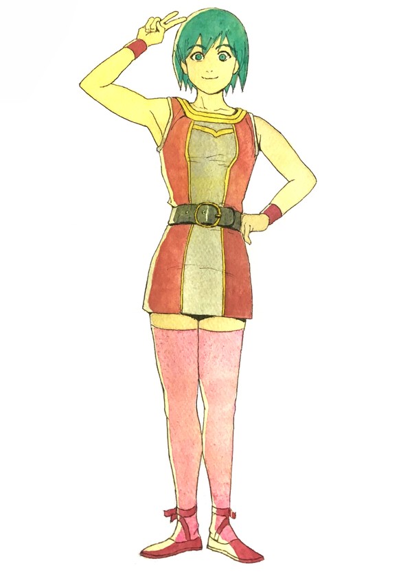 リンダキューブアゲイン　イラスト