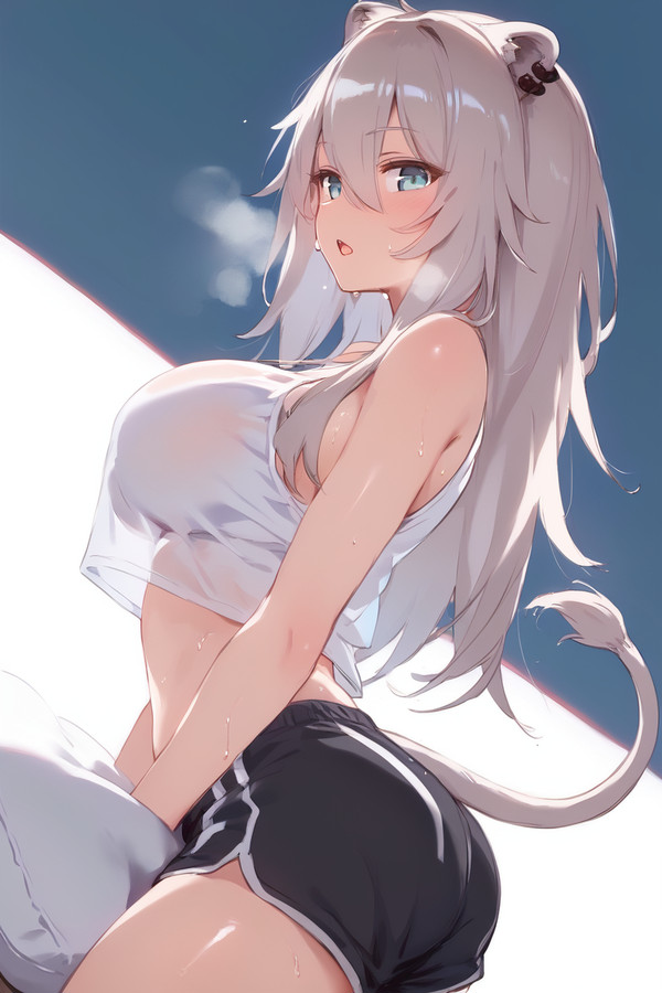 獅白ぼたん　部屋着ver.