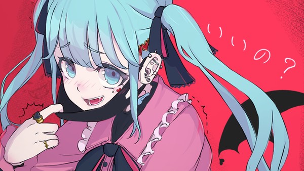 ヴァンパイア　歌って描いてみた