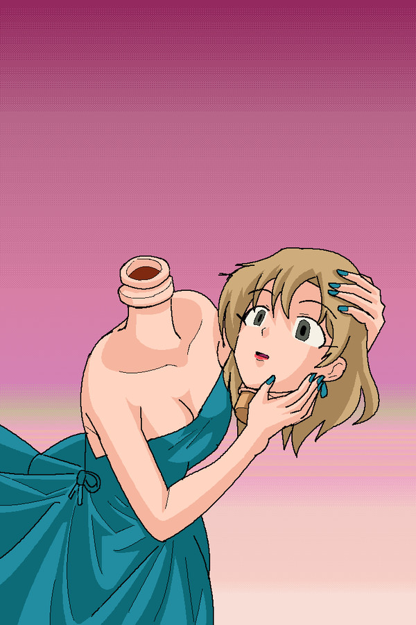 「ああ、美しい私の顔……」