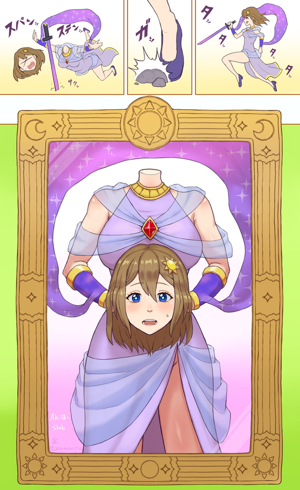 skeb 依頼者様のオリキャラ