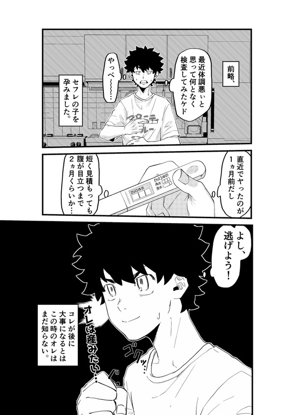 妊娠逃走オメガバシリーズ~灰武の場合~