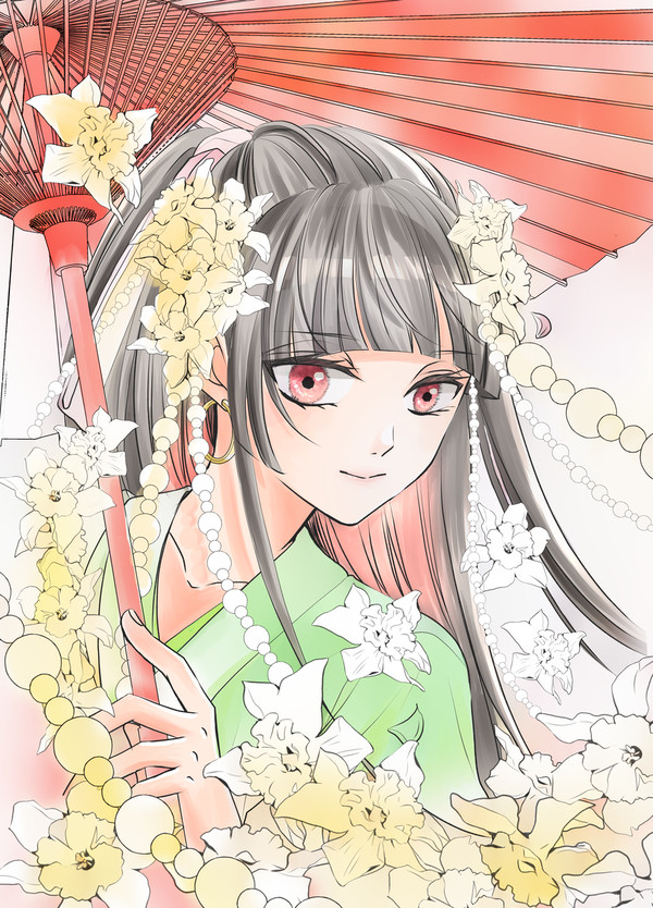 着物美人