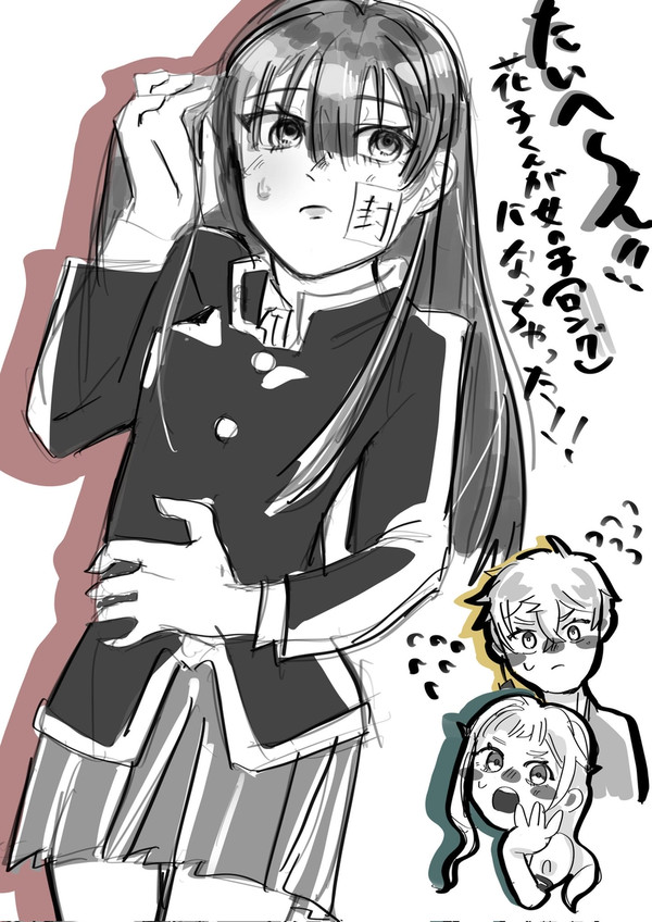 花子くんが女の子になっちゃった？！