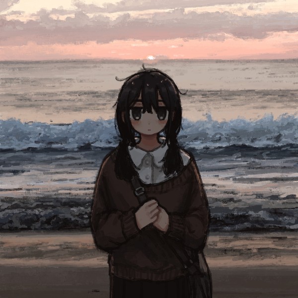 寄せる、沈む