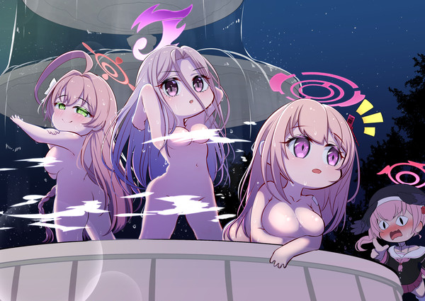 【クロス】浦和ハナコ✖️ときめ『噴水で水浴びは駄目！◯刑！！』