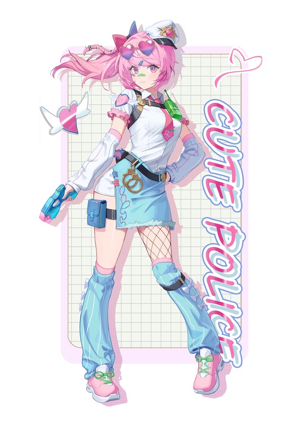 💙💗 警察 OC 💗💙