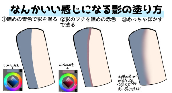 なんかいい感じになる影の塗り方 - 1/1