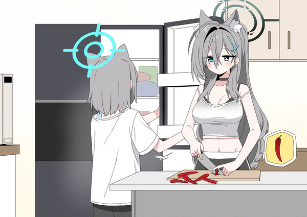 日常のオオカミ